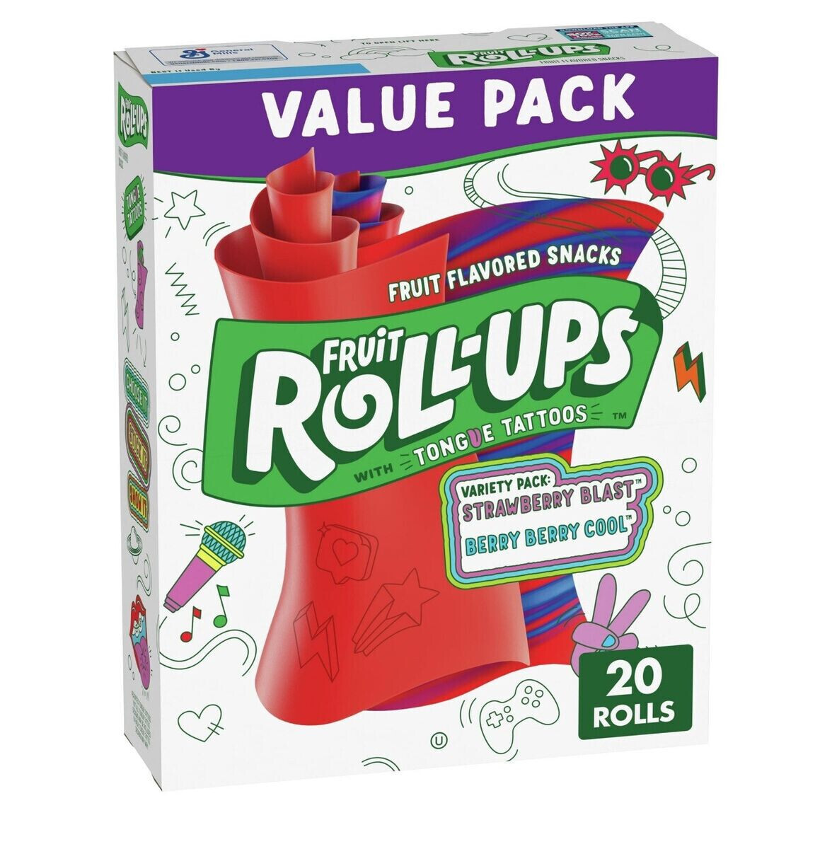 Fruit Roll-Ups Variety Pack (10x141g)