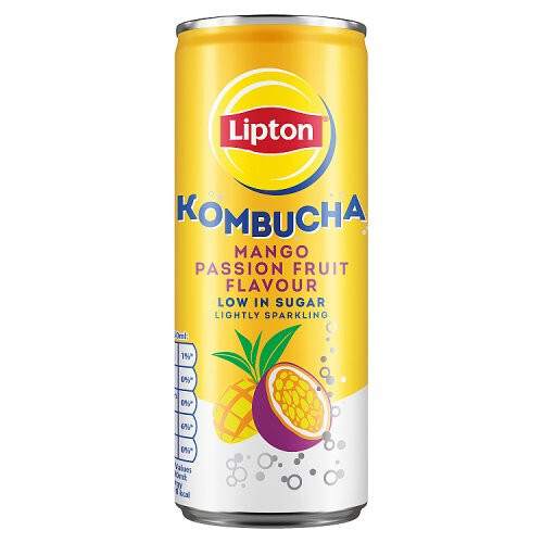 Lipton Kombucha Mango&Passion (12x250ml)