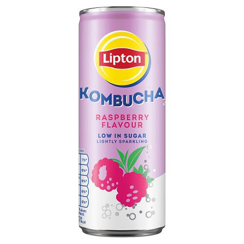Lipton Kombucha Rasperry (12x250ml)