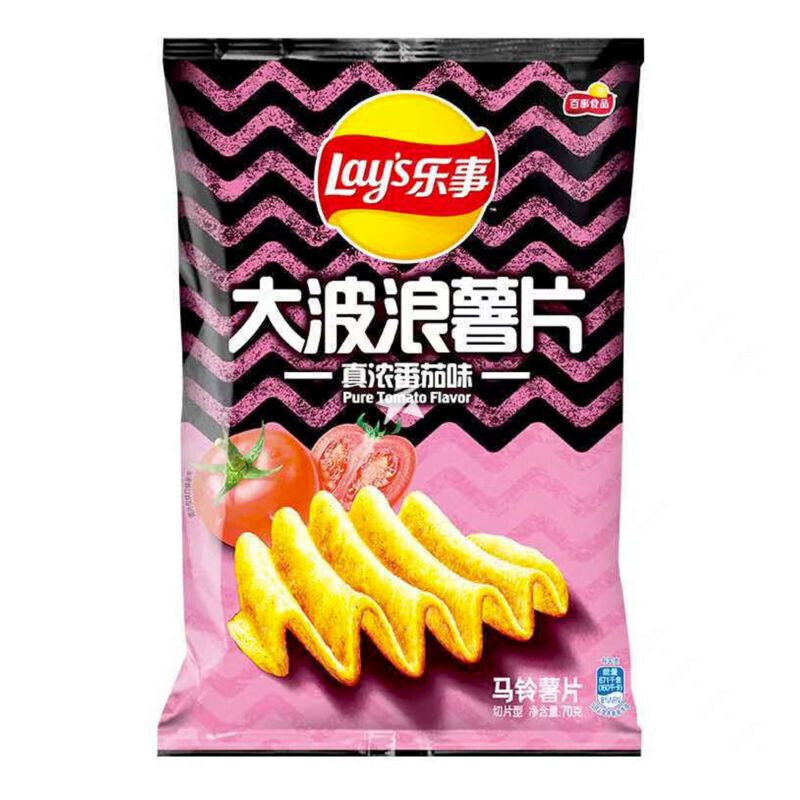 Lays Big Wave Pure Tomato (22x70g)