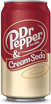 Dr Pepper Cream Soda (12x355ml)