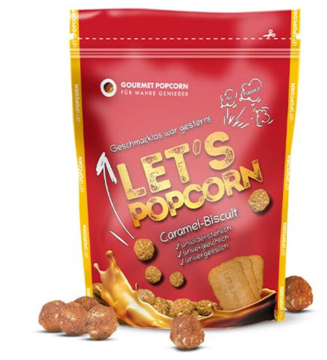 Lets Pop Corn Caramel Biscuit (13x100g)
