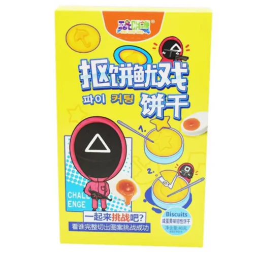 Squid Game Original Biscuit JAUNE (40x40g)