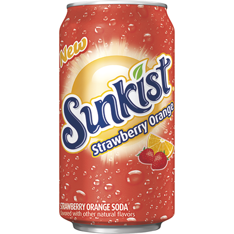 Sunkist Strawberry Orange (12x355ml)