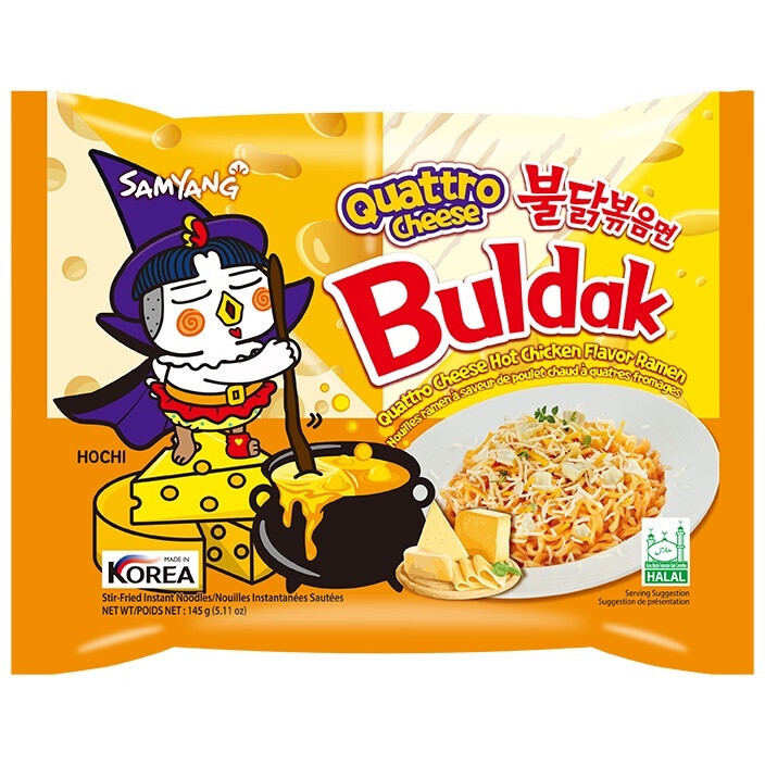 Samyang QUATTRO CHEESE BAG (40x145g)