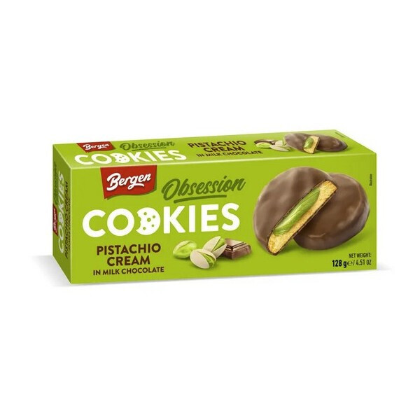 Cookies Pistachio Cream Chocolate (18x128g)