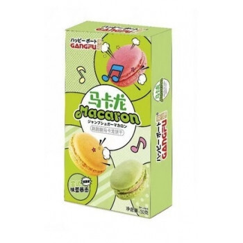 Gangfu Popping Macarons Matcha (48x50g)