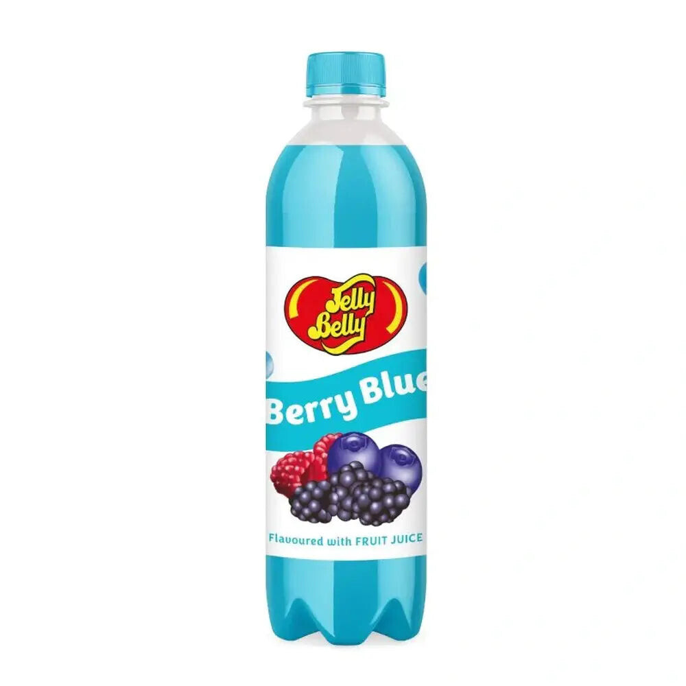 Jelly Belly Berry Blue Fruit Drink 12x500ML