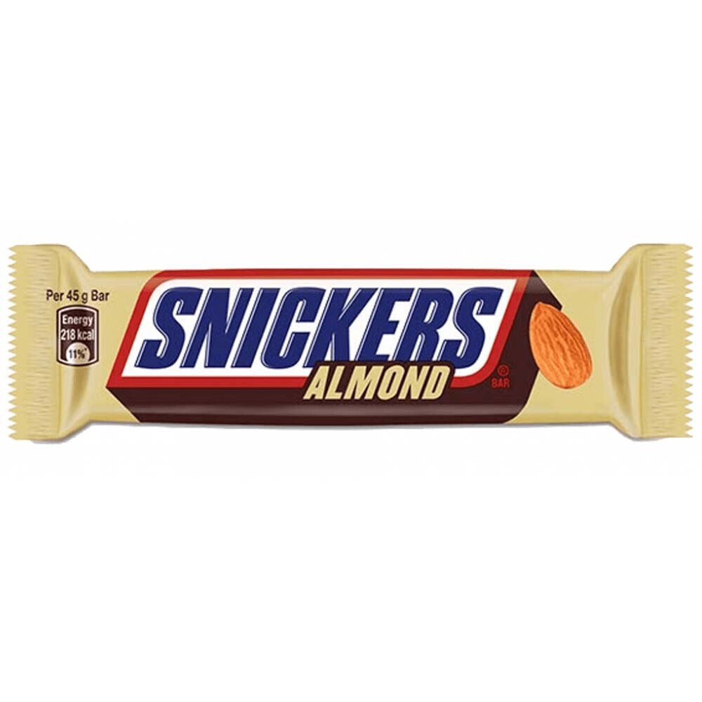 Snickers Almond (15x45g)  DLC 11/01/2025